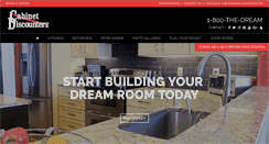 Desktop Screenshot of cabinetdiscounters.com